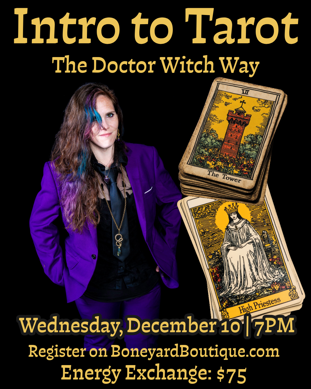12/10/25 Intro To Tarot Workshop