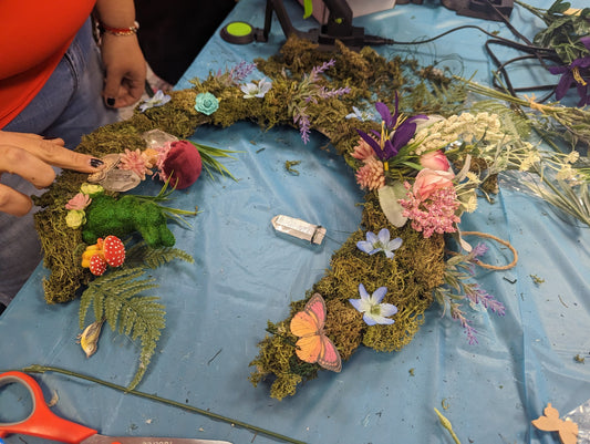 7/10/26 Summer Crescent Moon Wreath Workshop